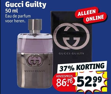 gucci guilty dames aanbieding